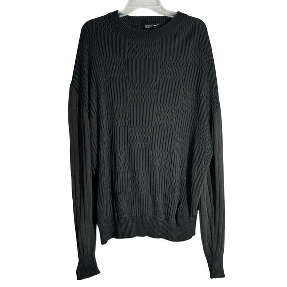 Tulliano Mens Pullover Sweater XL Crew Neck Rayon Blend - Picture 1 of 4